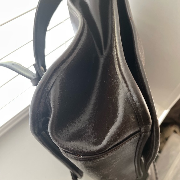 💯 Coach | Men’s Brown Leather Messenger Bag - Picture 7 of 16